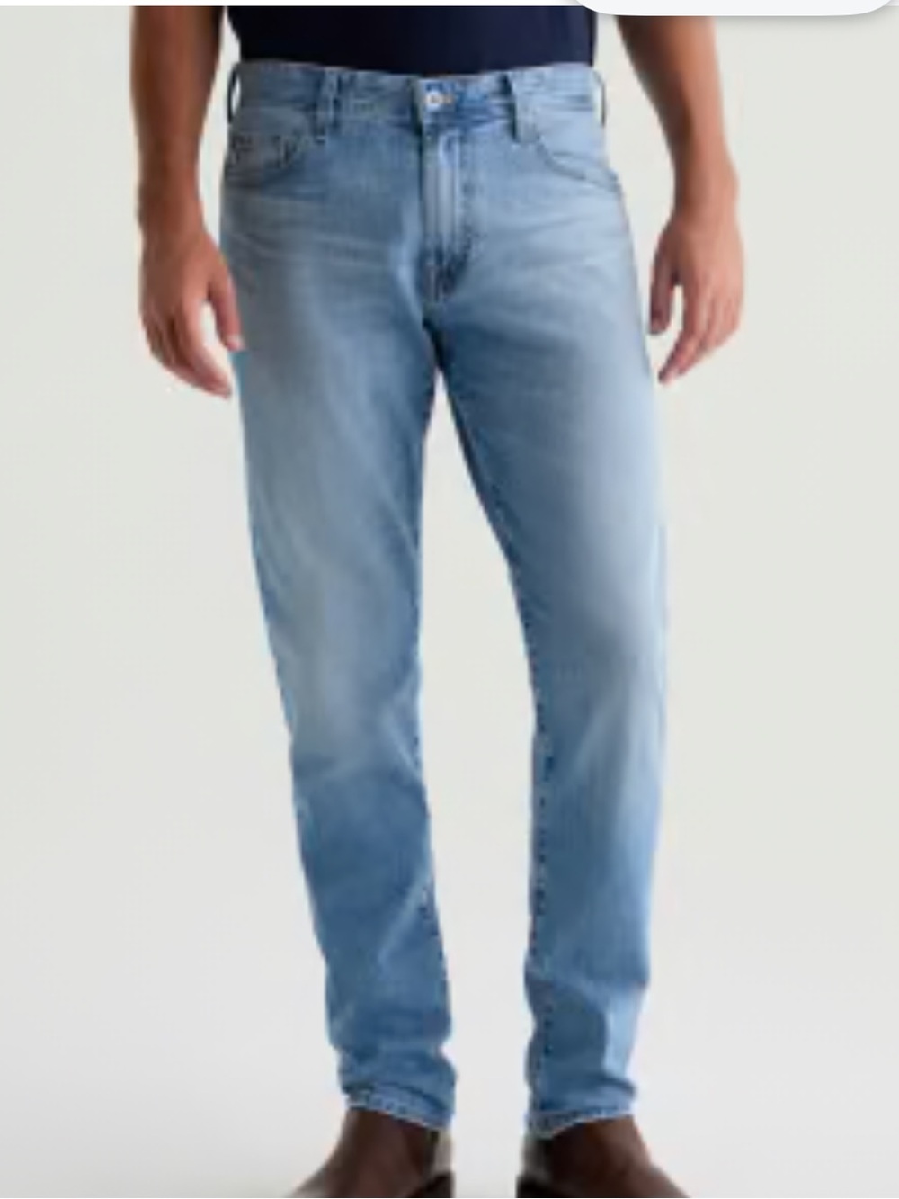 AG Adriano Goldschmied Tellis Modern Slim Jeans Light Wash 32x34